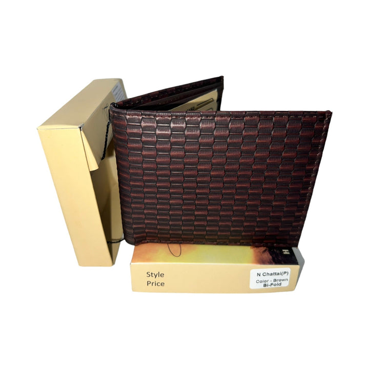 Jems Collection Wallet Reval Distributor N Chattai(P) Color-Brown Bi-Fold