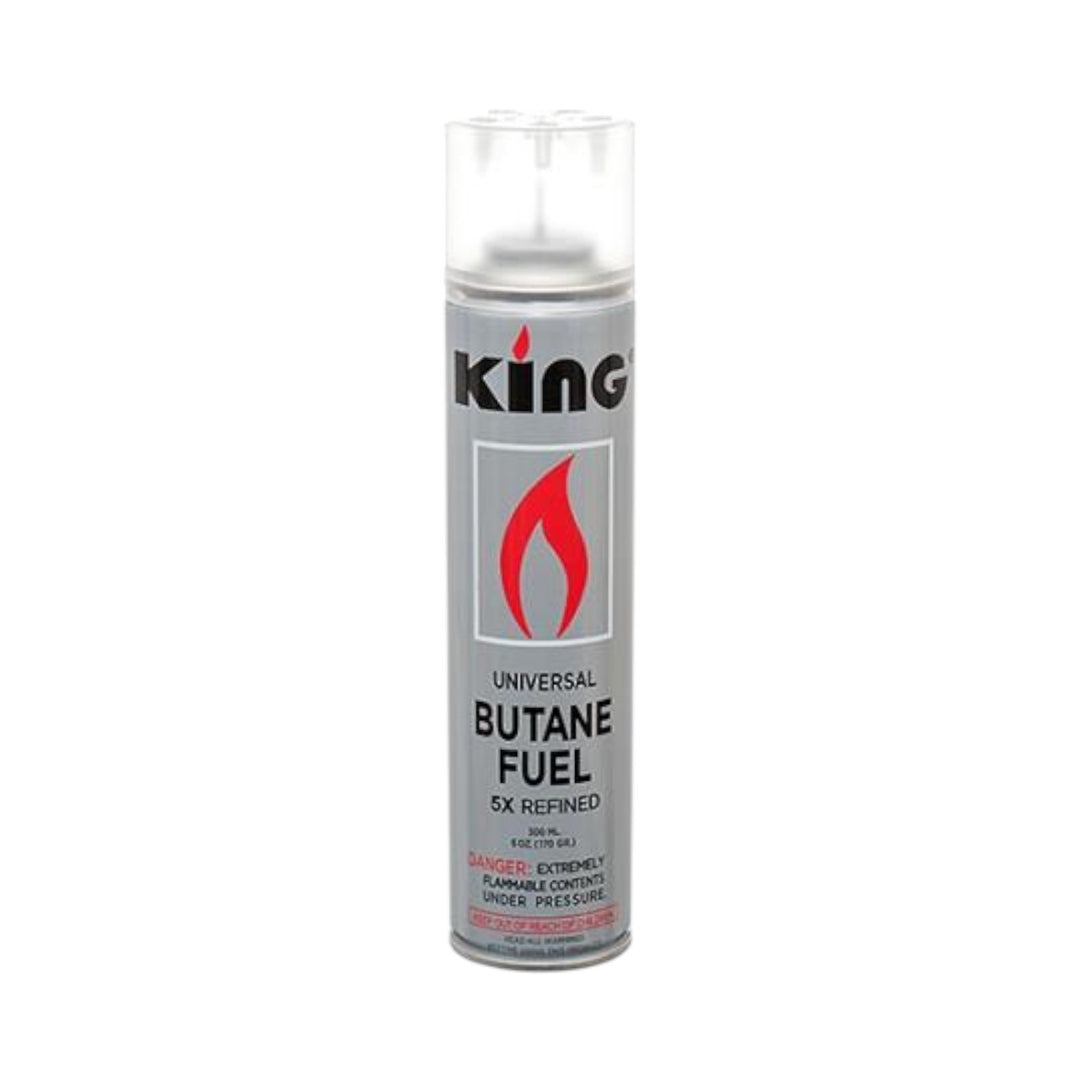 KING Butane Fuel 5X (6oz Cans) – 8 Pack