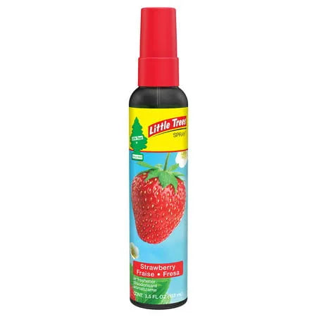 Little Trees Air Freshener Spray 3.5OZ 6ct-Strawberry-30076171063121-Reval Distributor