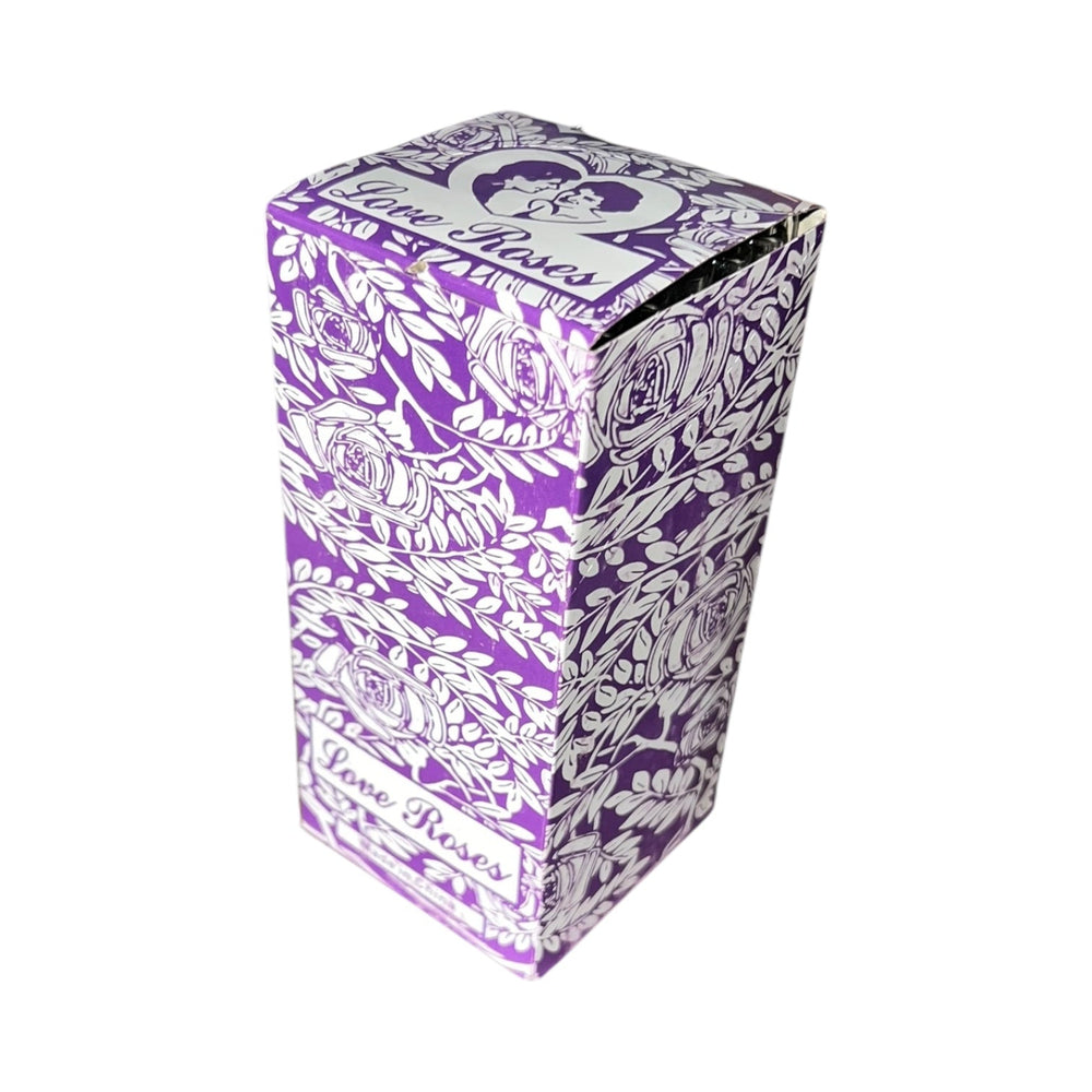 Love Roses Glass Purple 6-Inch 36ct-Reval Distributor