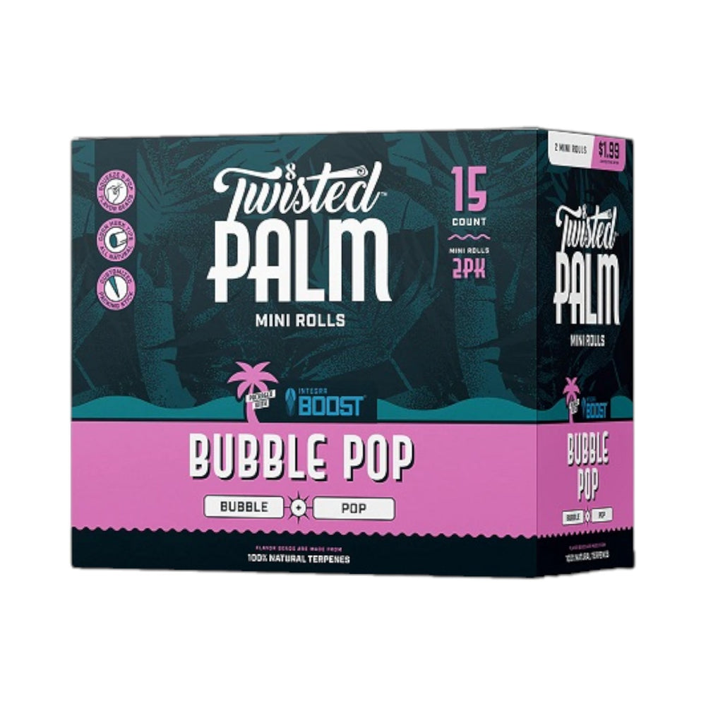 Mini Pre-Rolls (Twisted Palm) – 15 Packs of 2
