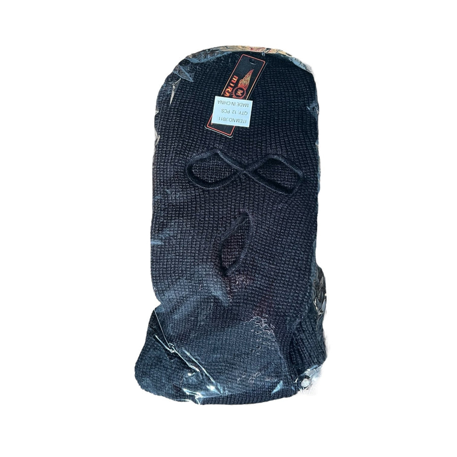 Mirae Ski Masks 12-Pack-Black-Reval Distributor