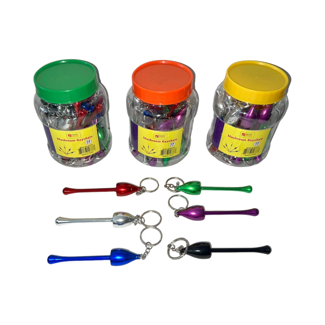 Mushroom Keychain 24ct Jar-Reval Distributor