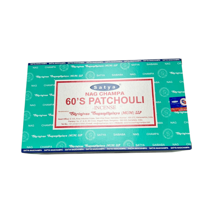 Nag Champa 15g-60’s Patchouli-12-Pack-8904234412412-Reval Distributor