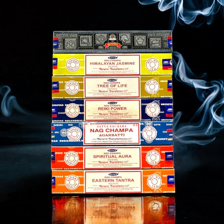 Nag Champa 7-Pack Incense Collection – 15g Packs-Reval Distributor