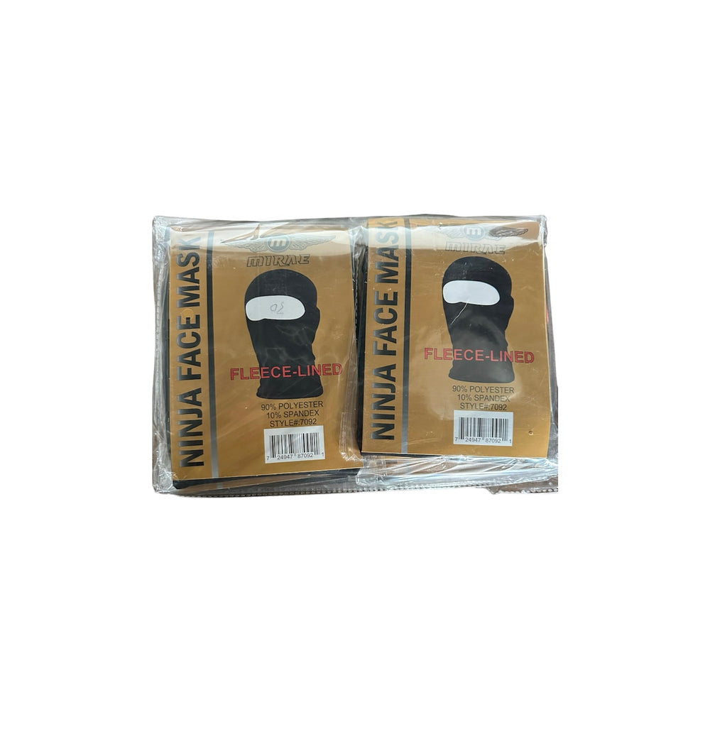 Ninja Face Mask (Mirae) | 12 Count-Reval Distributor
