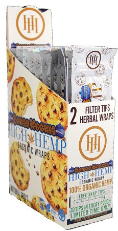 Organic Hemρ Wraps (High Hemρ brand) 25-Pack-Baked Kookies-719499005587-Reval Distributor