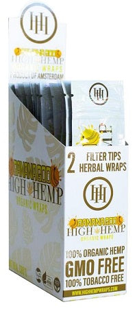 Organic Hemρ Wraps (High Hemρ brand) 25-Pack-Banana Goo-719499005372-Reval Distributor