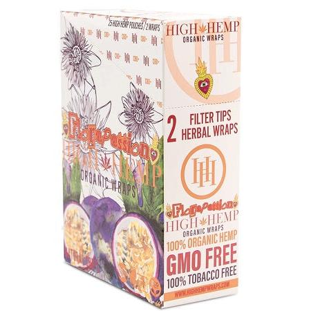 High Hemρ Organic and Natural Wraps 25-Pack