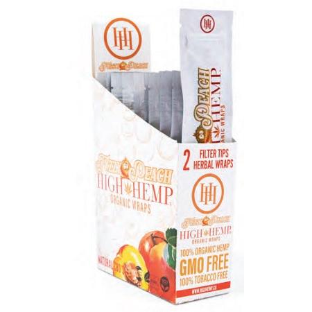 High Hemρ Organic and Natural Wraps 25-Pack