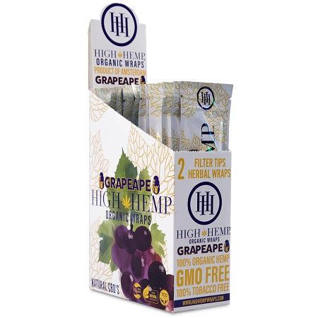 High Hemρ Organic and Natural Wraps 25-Pack