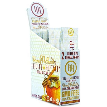 High Hemρ Organic and Natural Wraps 25-Pack