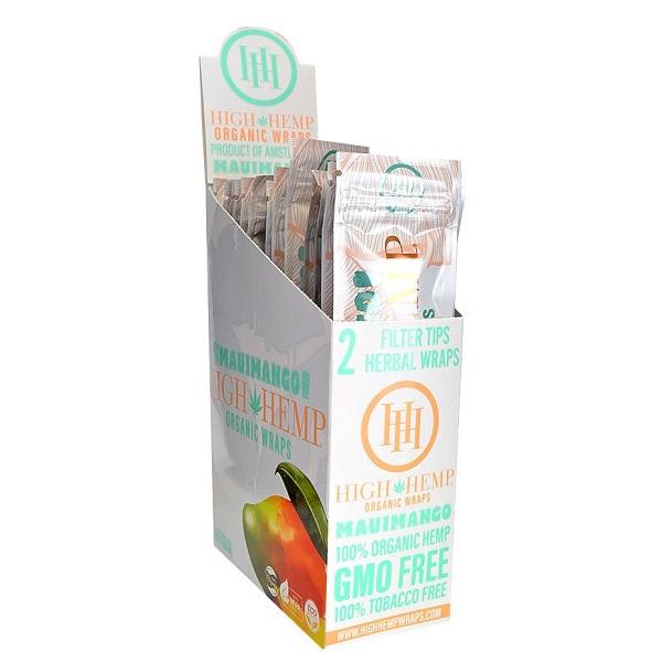 High Hemρ Organic and Natural Wraps 25-Pack