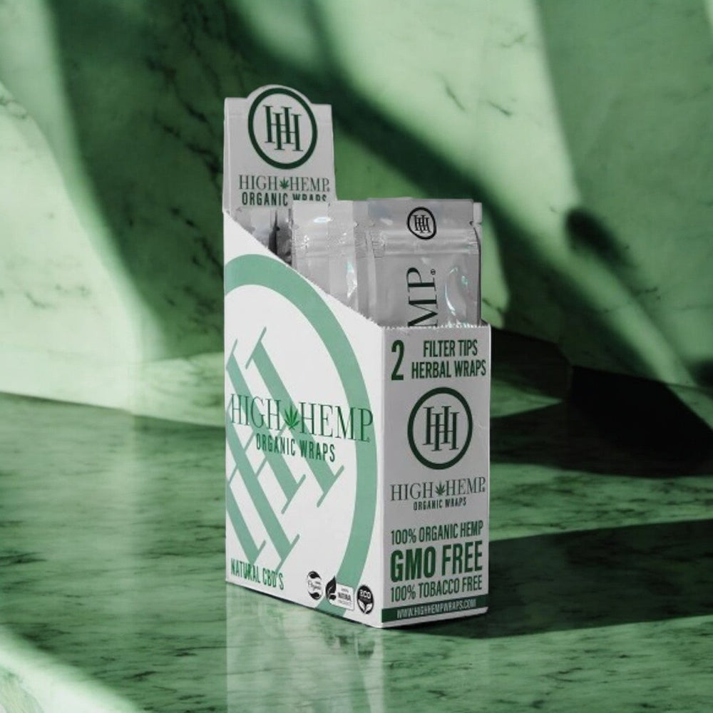 High Hemρ Organic and Natural Wraps 25-Pack