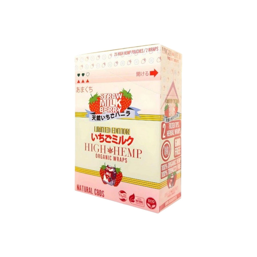 High Hemρ Organic and Natural Wraps 25-Pack