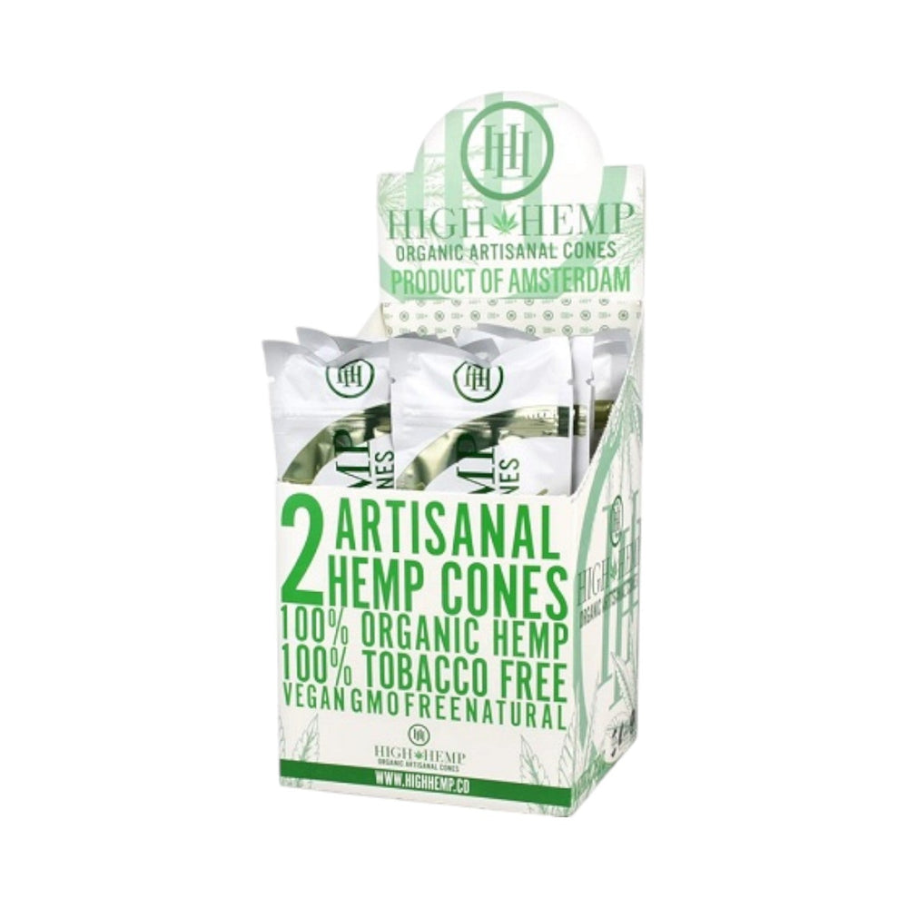 Pre-rolled Organic Cones (High Hemρ Brand) – 15 Packs of 2-Original-719499005815, 719499005952, 719499006102-Reval Distributor