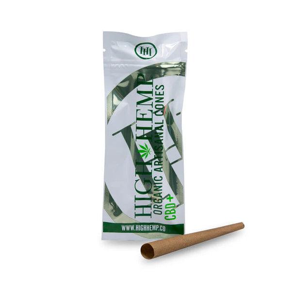 Pre-rolled Organic and Natural Cones (High Hemρ Brand) – 15 Packs of 2