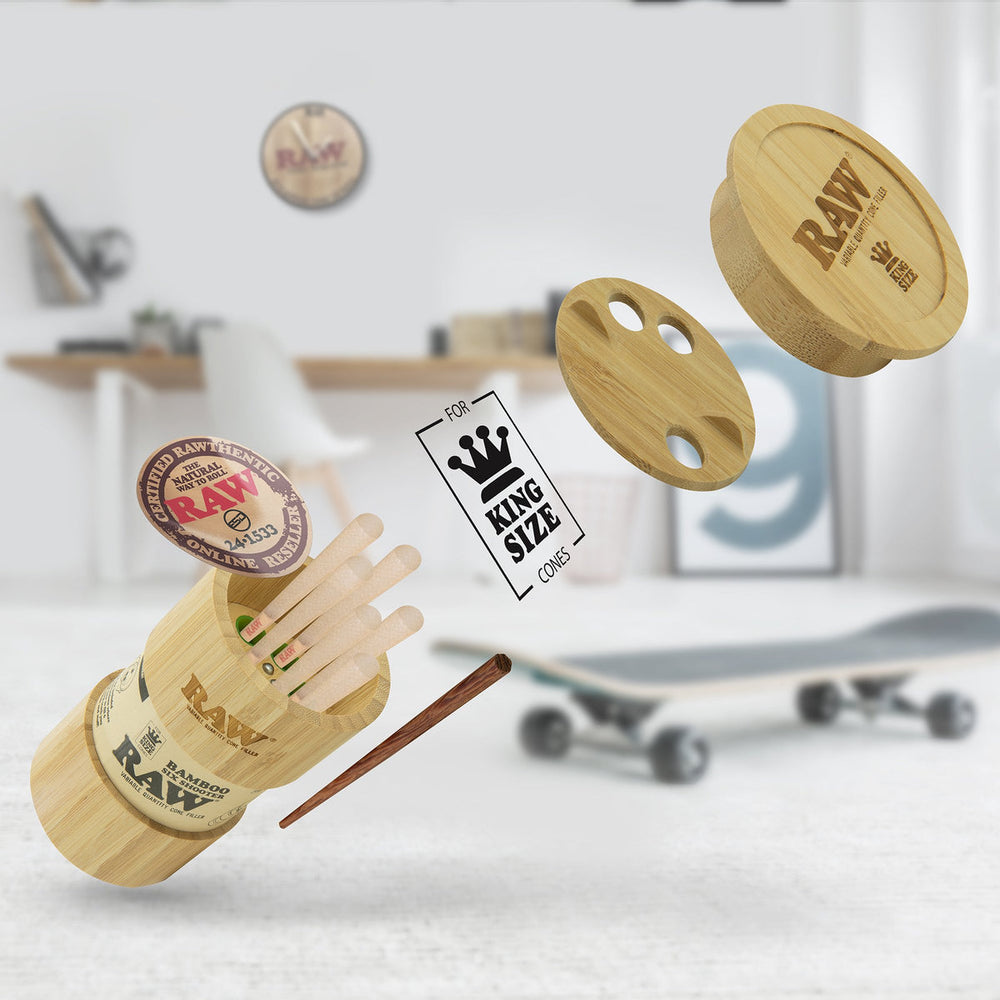RAW BAMBOO SIX SHOOTER King Size