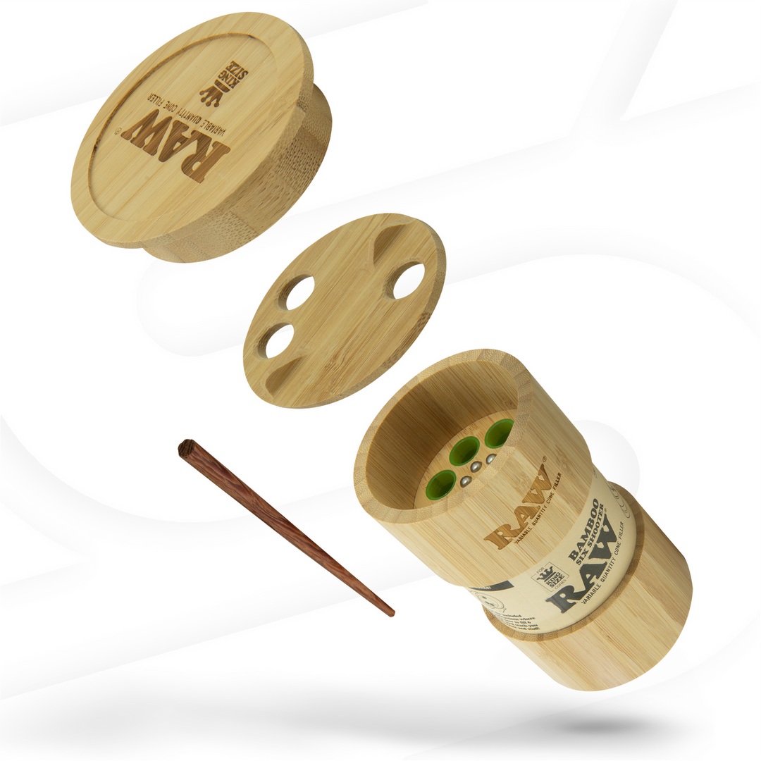 RAW BAMBOO SIX SHOOTER King Size