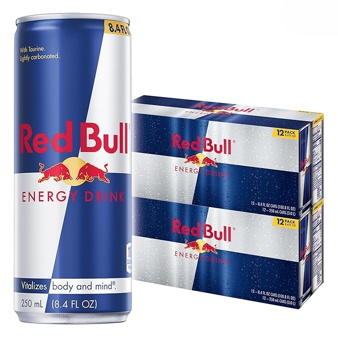 Red Bull Energy Drink 8.4oz 24-Pack (Two 12-Can Boxes)-Reval Distributor