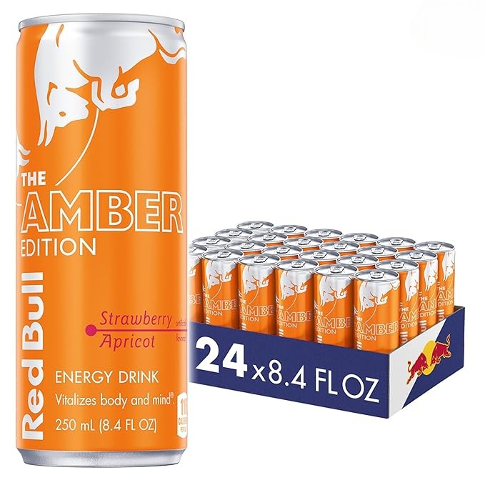 Red Bull Strawberry Apricot 8.4oz 24-Pack-Reval Distributor