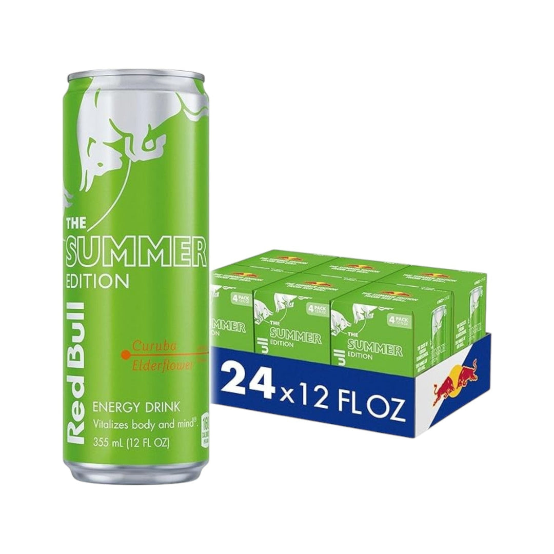 Red Bull Summer Edition 12oz 24 Cans (6 Packs of 4)-Reval Distributor