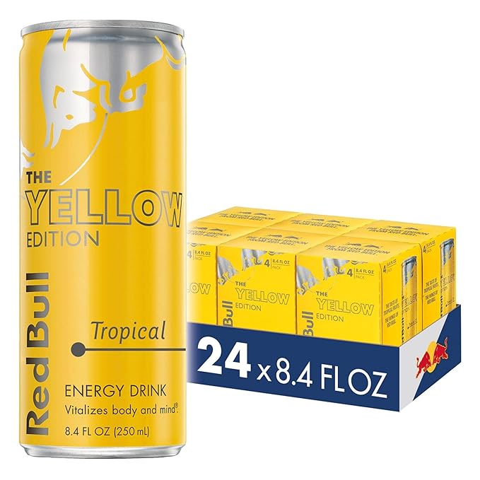 Red Bull Tropical 8.4oz 24 Cans (6 Packs of 4)-Reval Distributor