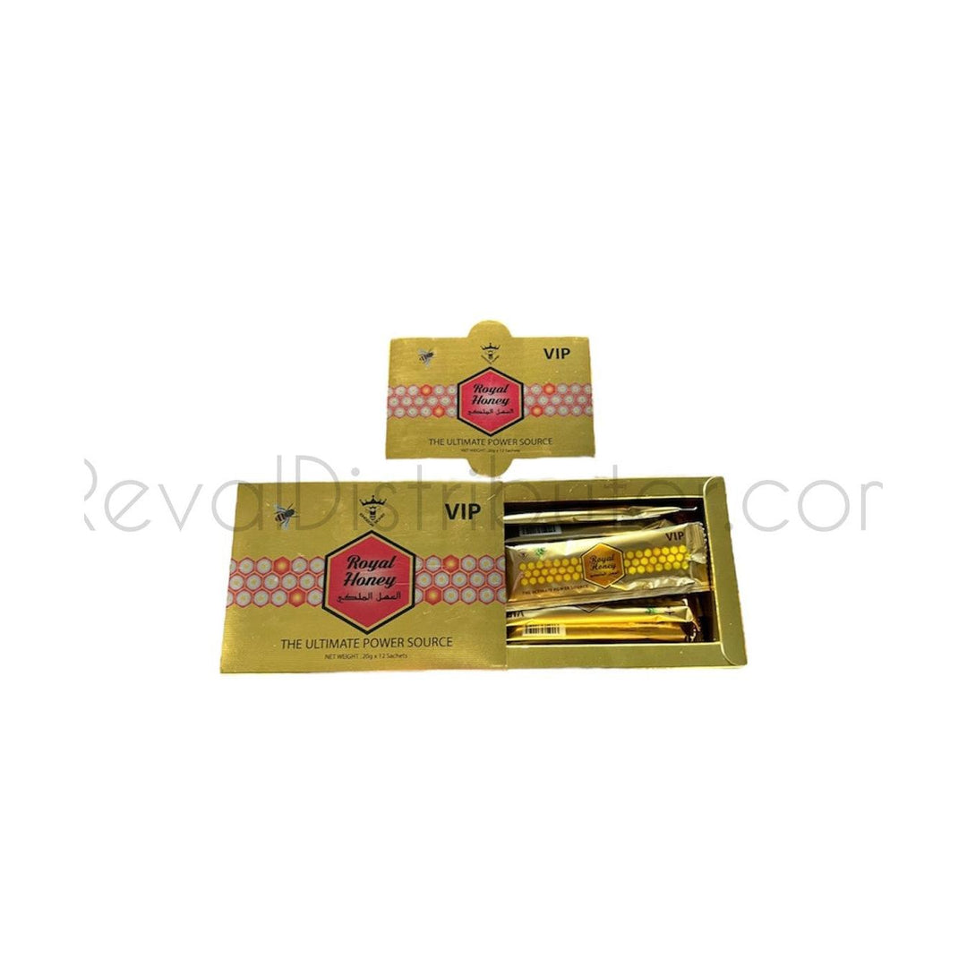 Royal Honey Sachets VIP 12-Pack Display