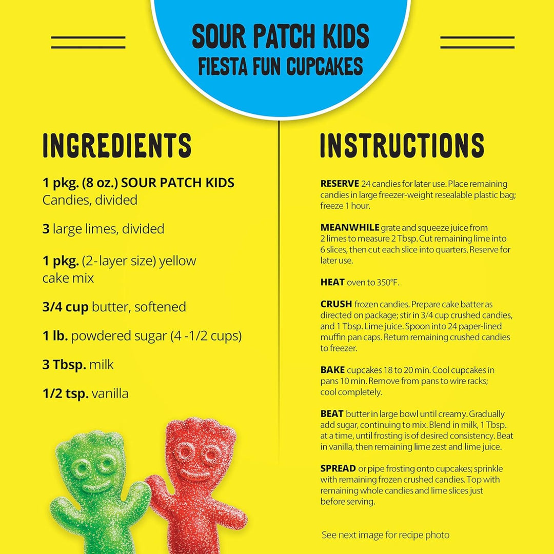 SOUR PATCH KIDS – 24 Count Display | 2 oz Bags-Reval Distributor