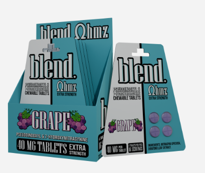 Blend Pseudoindoxyl and 7-Hydroxymitragynine 40mg Extra Strength 4CT-5PK