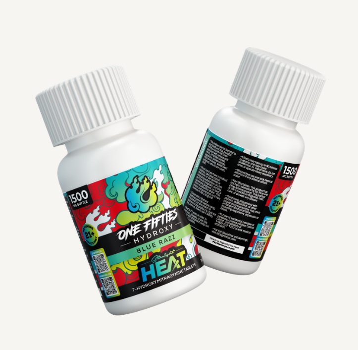 Straight Heat Hydroxy or Pseudo 150mg tablet 10CT |1500mg total bottle