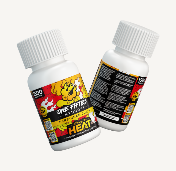 Straight Heat Hydroxy or Pseudo 150mg tablet 10CT |1500mg total bottle
