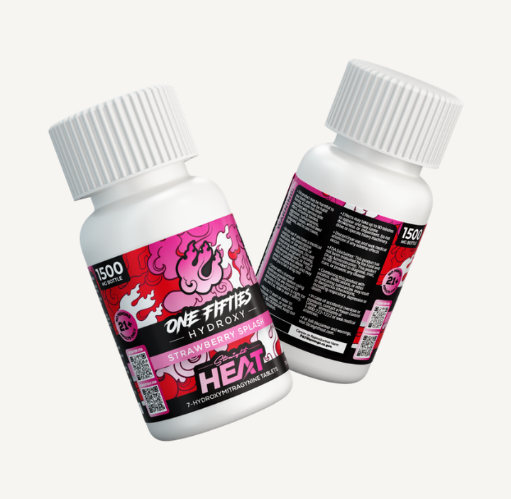 Straight Heat Hydroxy or Pseudo 150mg tablet 10CT |1500mg total bottle