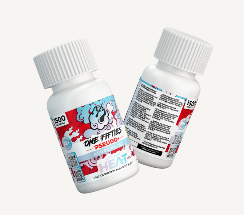 Straight Heat Hydroxy or Pseudo 150mg tablet 10CT |1500mg total bottle