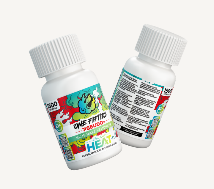 Straight Heat Hydroxy or Pseudo 150mg tablet 10CT |1500mg total bottle