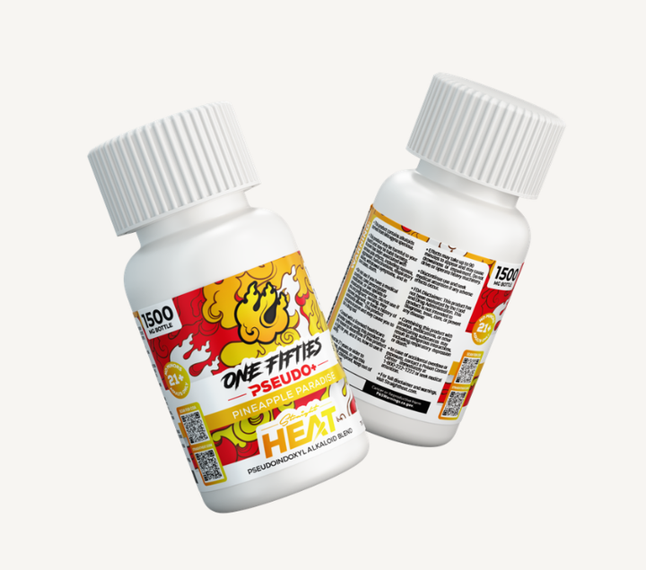 Straight Heat Hydroxy or Pseudo 150mg tablet 10CT |1500mg total bottle