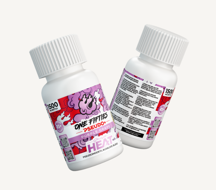 Straight Heat Hydroxy or Pseudo 150mg tablet 10CT |1500mg total bottle