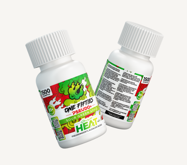 Straight Heat Hydroxy or Pseudo 150mg tablet 10CT |1500mg total bottle