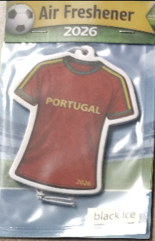 2026 Soccer Jersey Air freshener Card 1pc