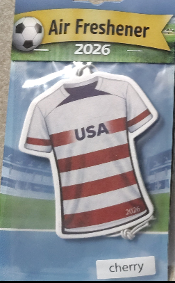 2026 Soccer Jersey Air freshener Card 1pc