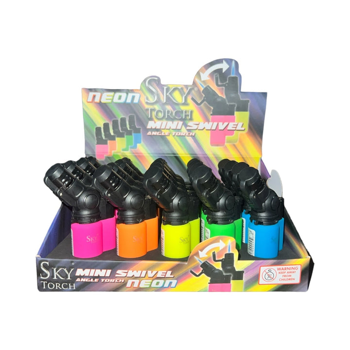 Sky Torch Mini Lighters neon-1-Piece-853195000245-Reval Distributor