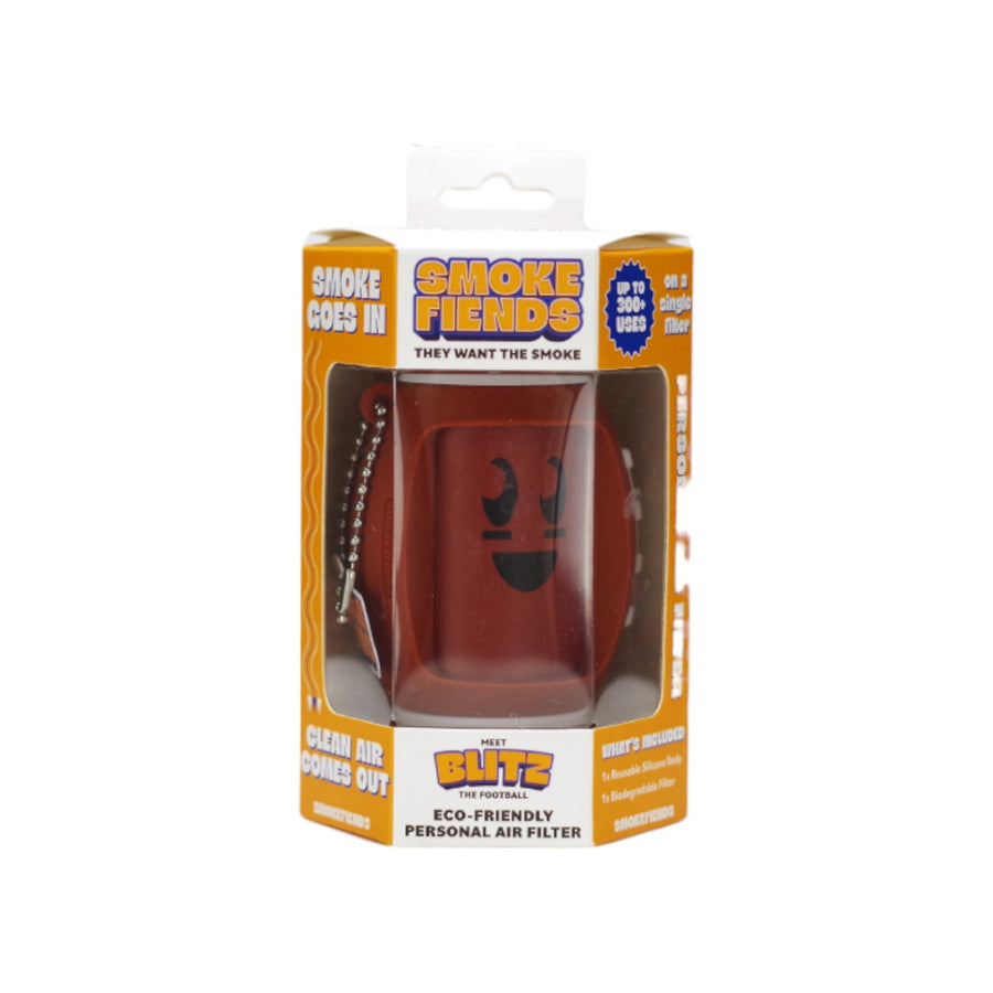 Smoke Fiends Blitz Football Personal Air Filter (Pineapple)-Reval Distributor