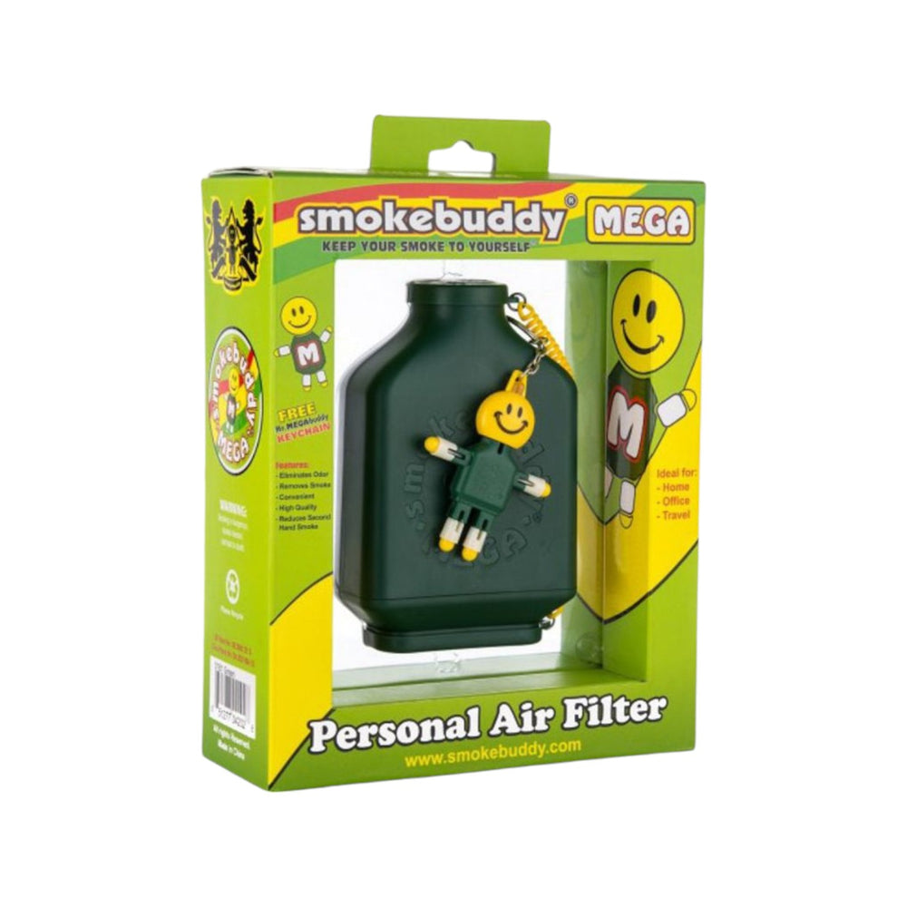 Smokebuddy MEGA Personal Air Filter-Green-651277042028-Reval Distributor