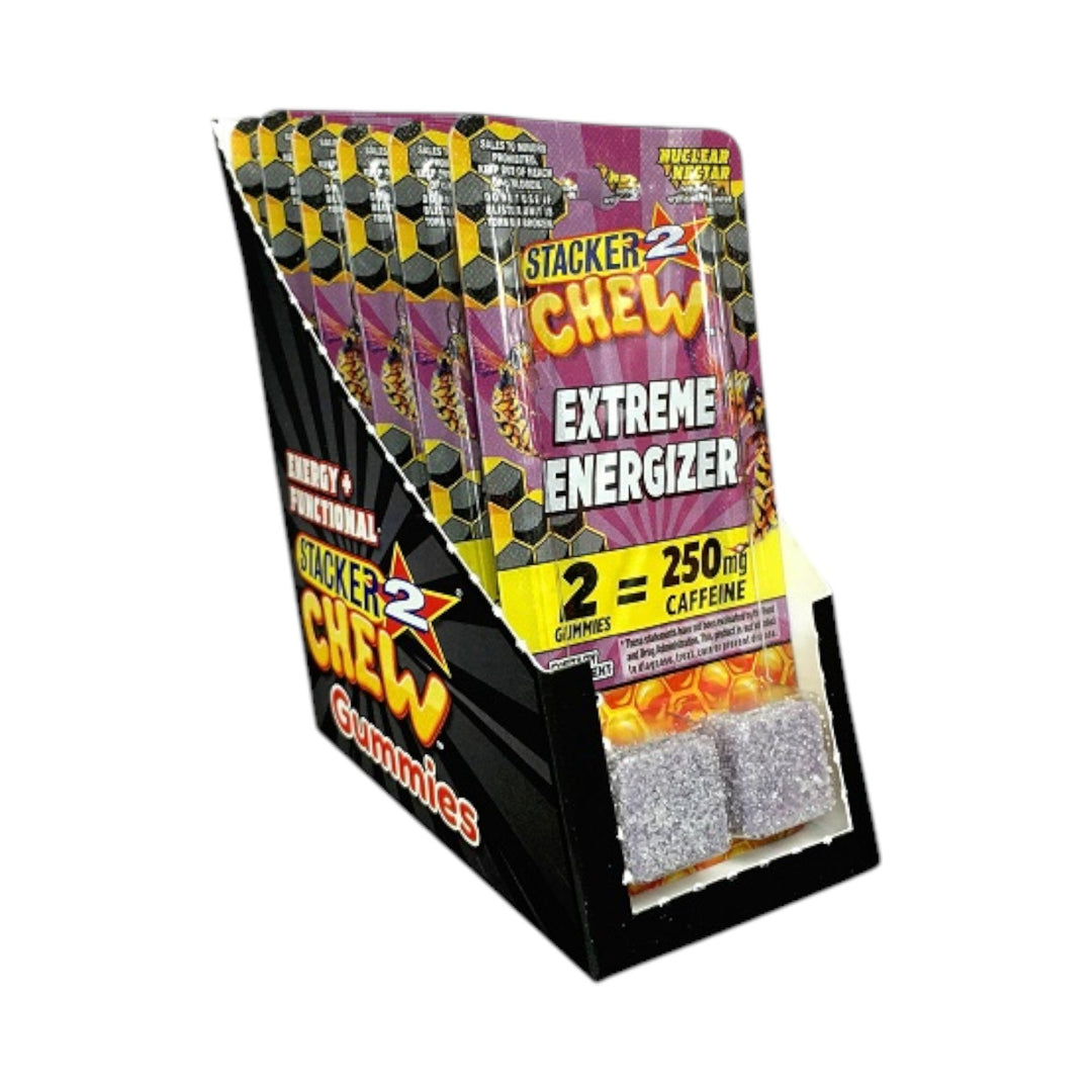 Stacker 2 Chew | 2ct (6 Pack) – 12 Total Gummies-Reval Distributor