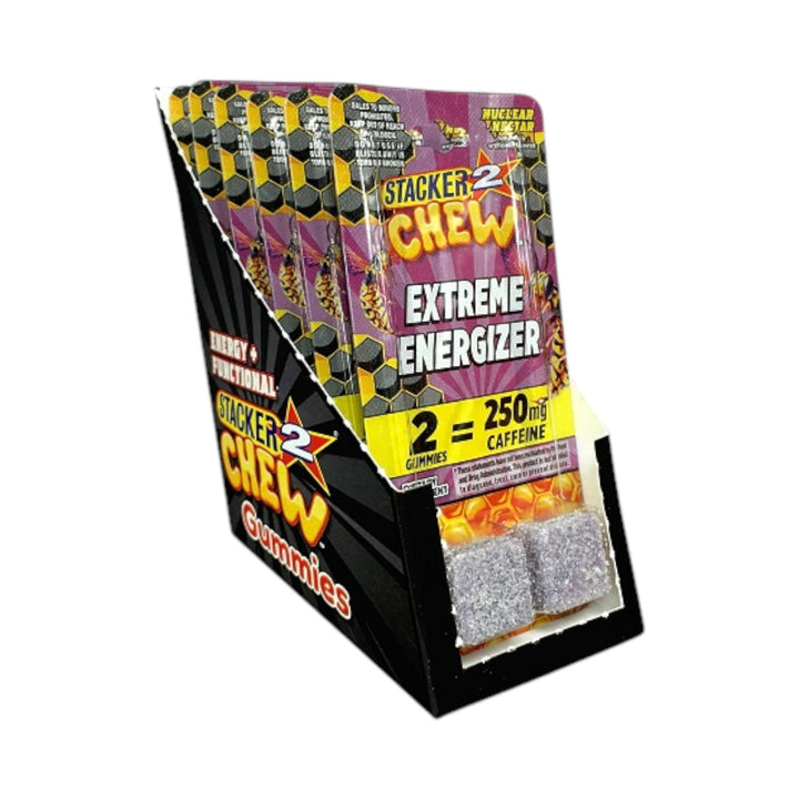 Stacker 2 Chew | 2ct (6 Pack) – 12 Total Gummies-Reval Distributor