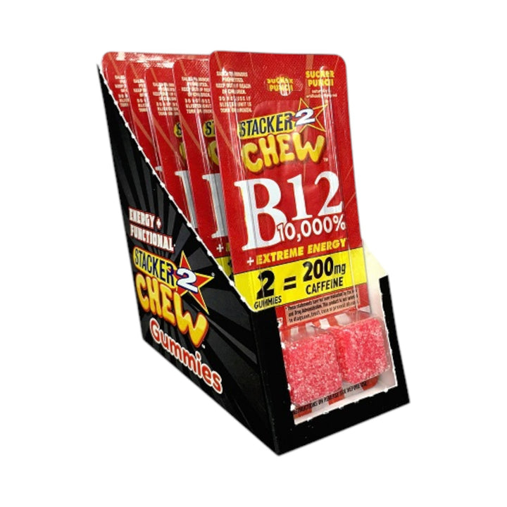 Stacker 2 Chew | 2ct (6 Pack) – 12 Total Gummies-Reval Distributor