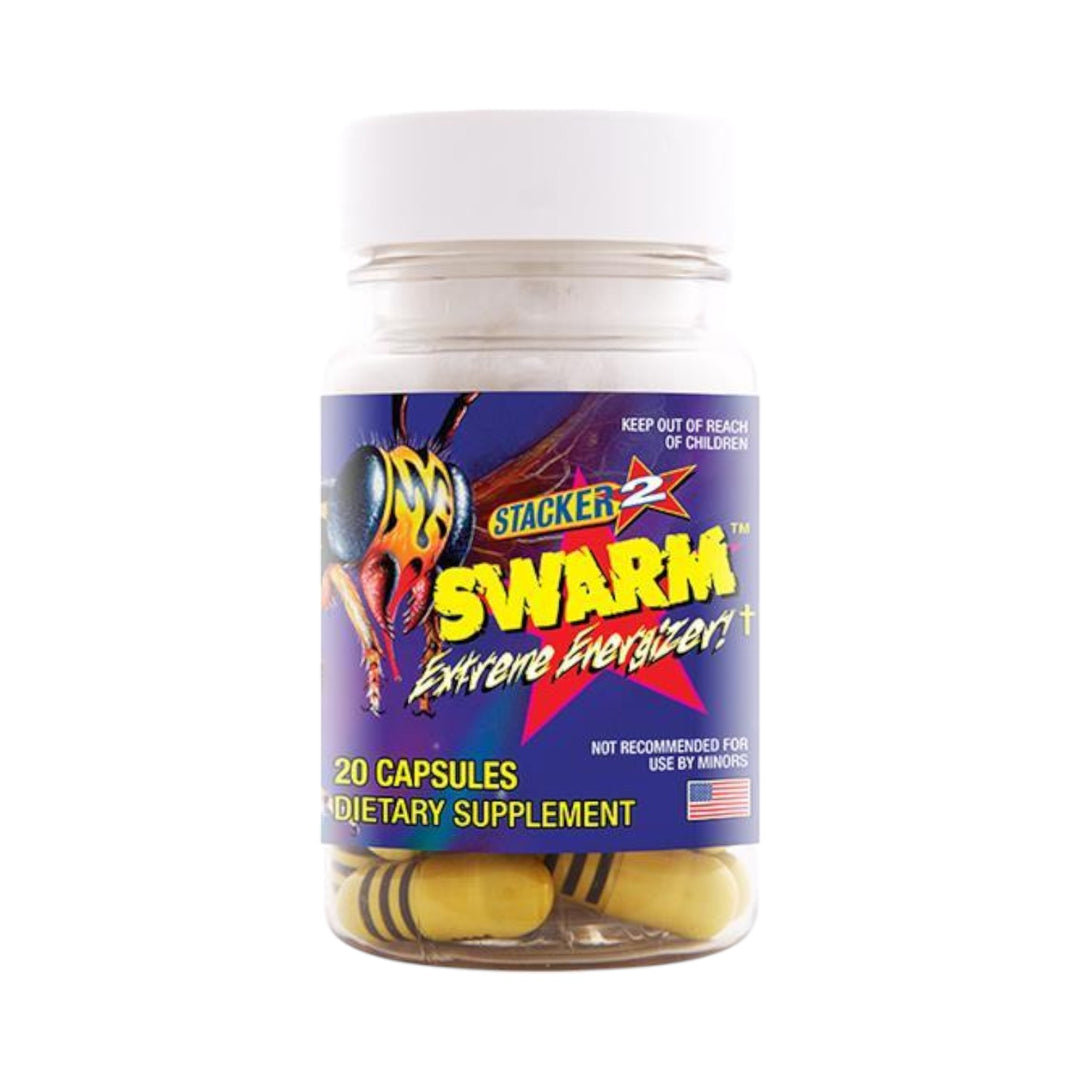 Stacker Bottles – 12 Bottles (20ct Each)-YELLOW SWARM-358286810128-Reval Distributor