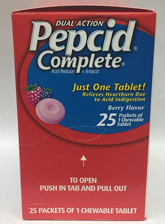 Stomach Support Tablets (Pepcid Complete) | 25 Count-Reval Distributor