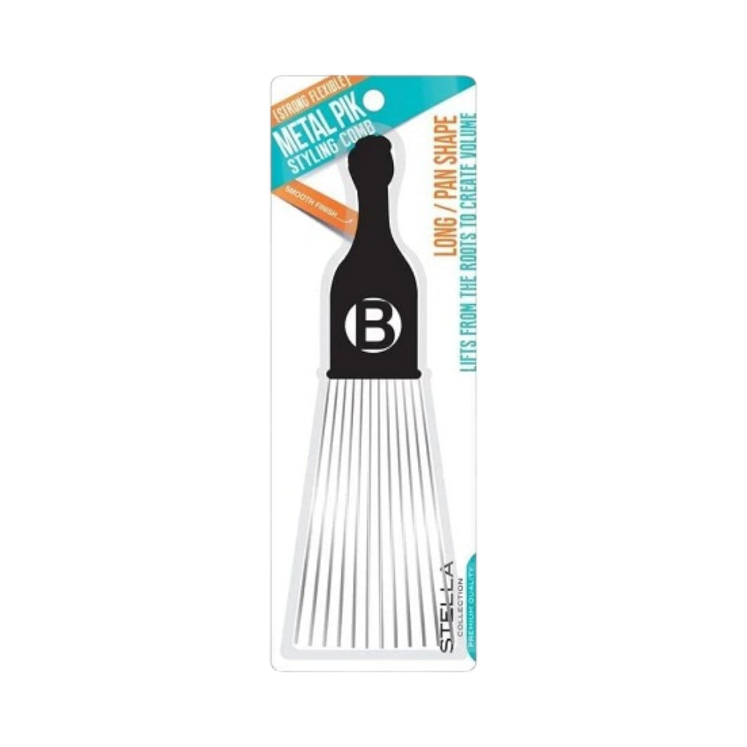 Styling Combs – Metal Pik | 12 Count-Fan-636227024118-Reval Distributor