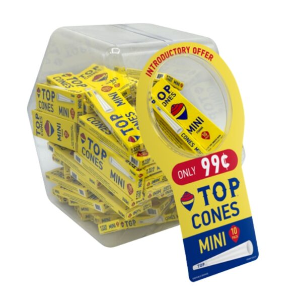 TOP Cones (Pre-Priced $0.99) Mini 10pk 72ct Bowl